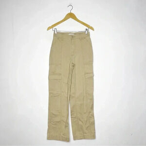 Abercrombie & Fitch Tan Straight Leg Pants